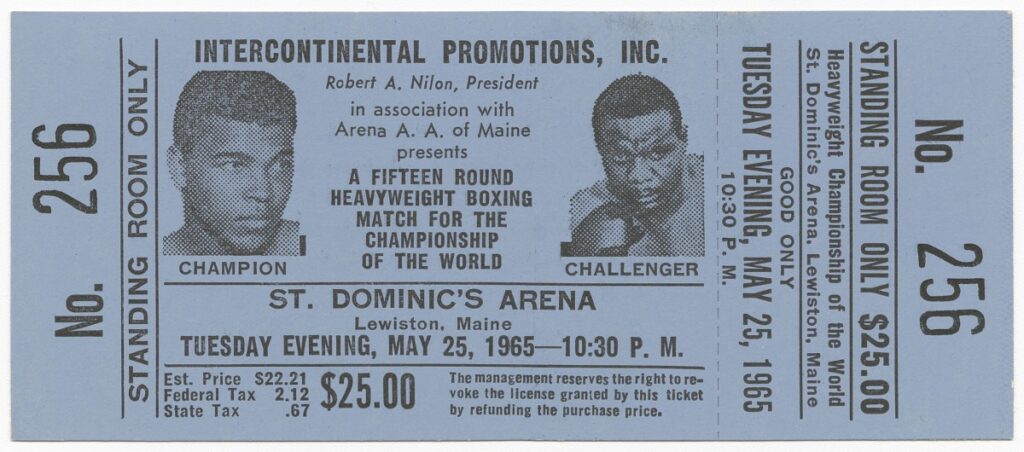 Ali Liston Ticket