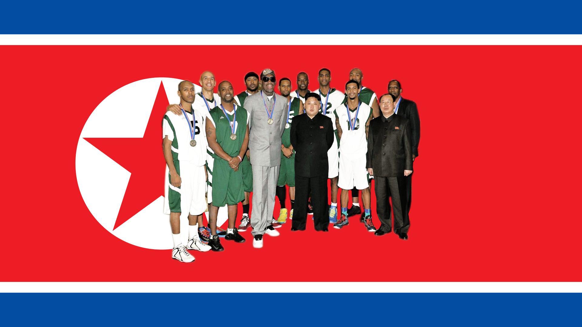 Kim Jong-un e il basket