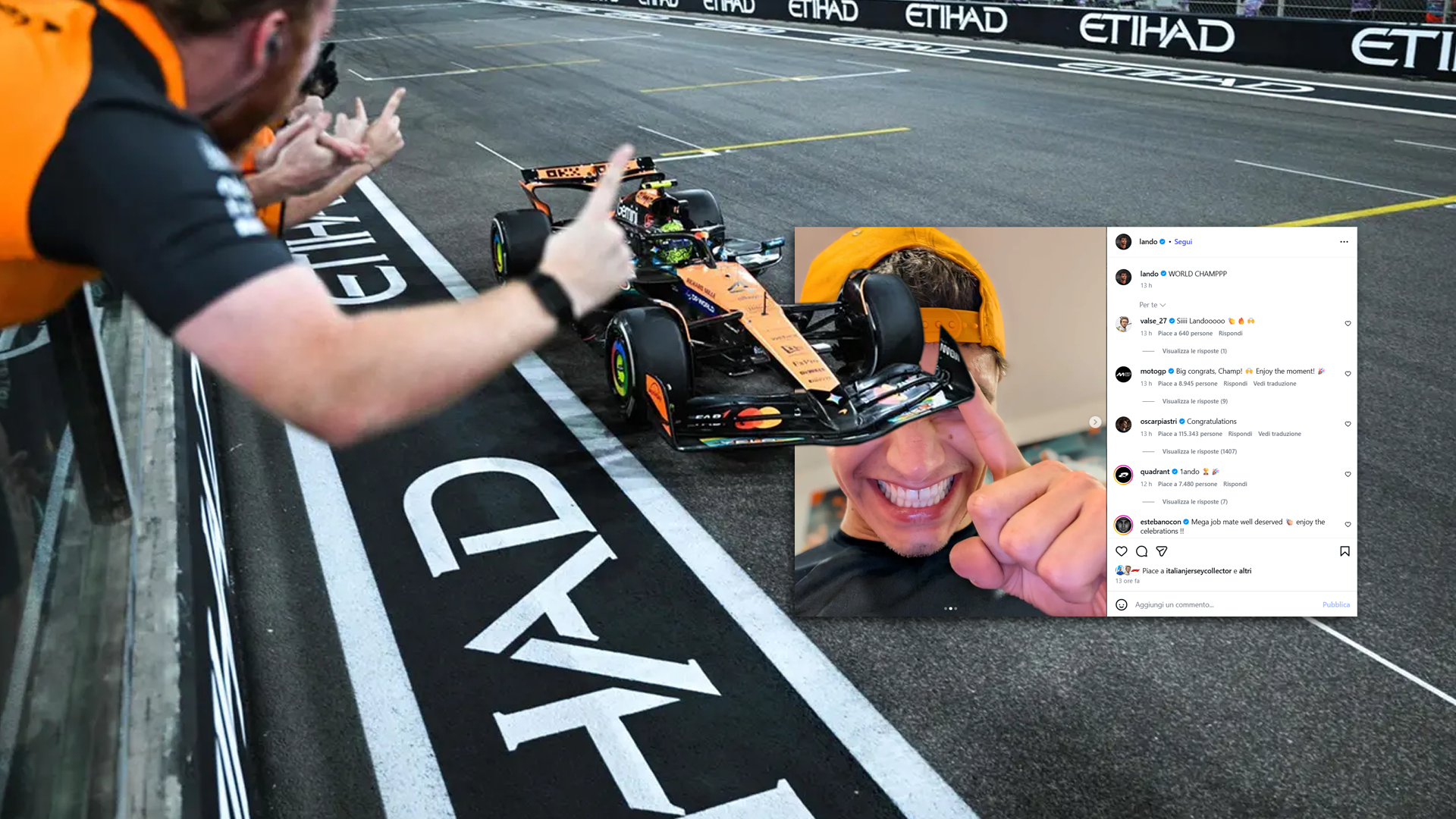 Lando Norris, il campione post-eroico