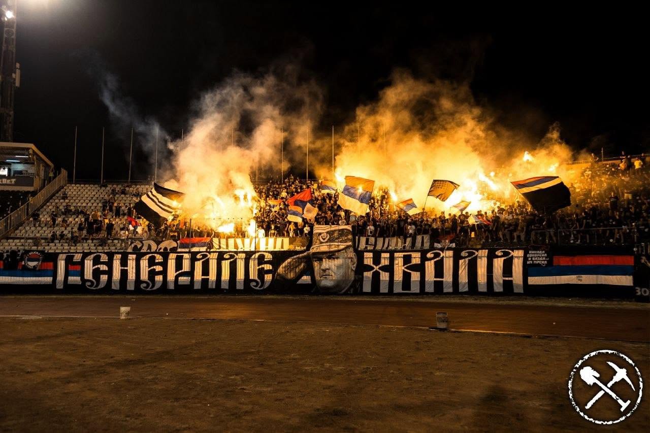 Mladić ha diviso il tifo dei Balcani